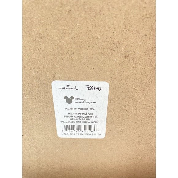 Hallmark Disney Mickey Mouse "Fill Your Space With Happy" Wooden Quote Sign, New - Picture 8 of 11